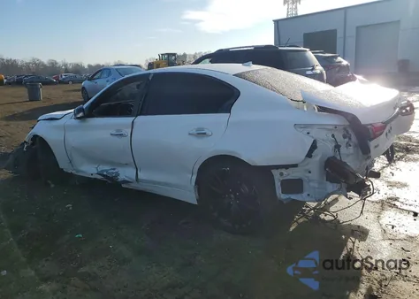 2023 Infiniti Q50 Sensory z USA, uszkodzony, nr VIN JN1EV7CR3PM540054